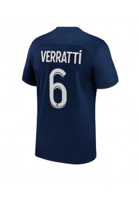 Paris Saint-Germain Marco Verratti #6 Voetbaltruitje Thuis tenue 2022-23 Korte Mouw